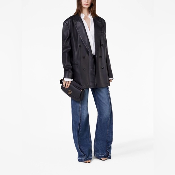 Stella McCartney Black Alter Mat Blazer - Picture 2 of 13